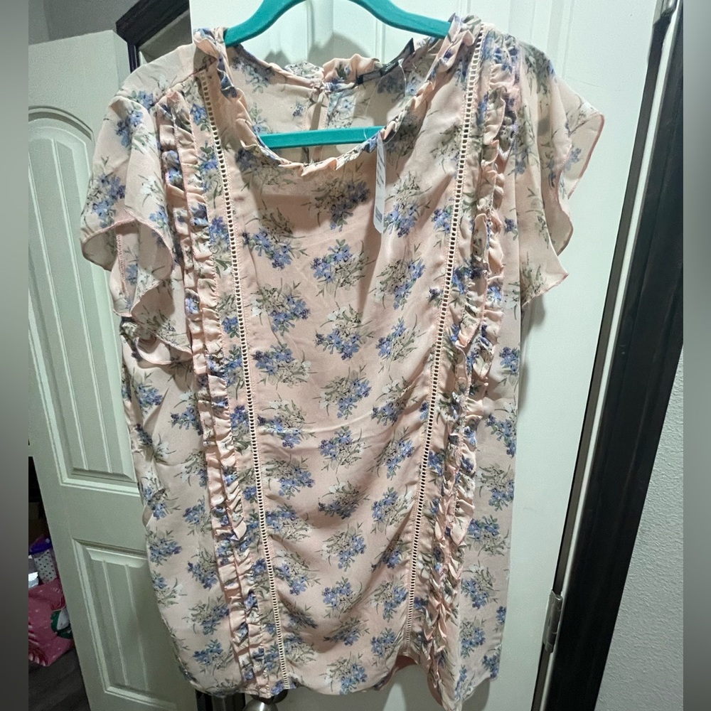 Sheer blouse